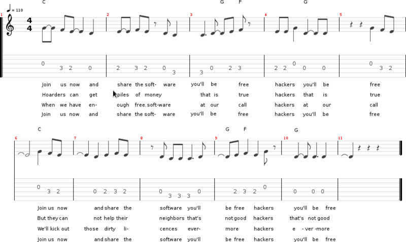 Datei:Free Software Song music sheet.png